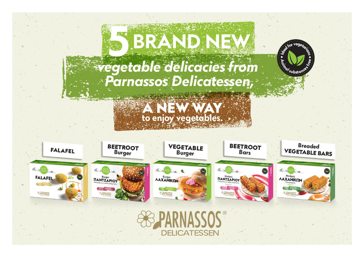 
                            We refresh our Vegeterian line with a new ecofriendly packaging